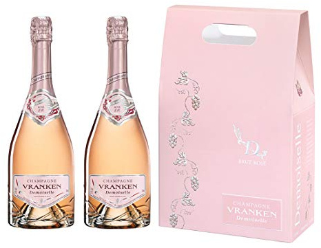 Demoiselle Champagne Vranken - E.O. Rose - Etui De 2 Bouteilles