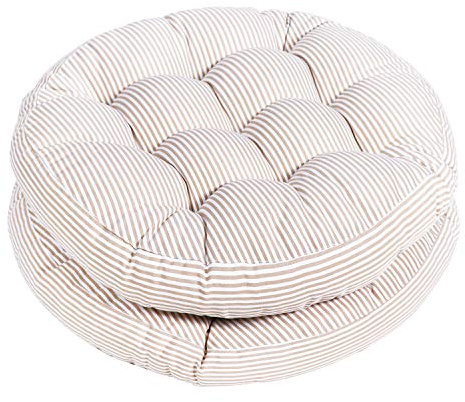 Tiita 22 Inch Floor Cushion - Round Outdoor Chair Cushion Pad