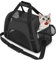 YLONG Transporttasche für Katzen und Hunde, von Fluggesellschaften zugelassen, weiche Seiten, tragbar, faltbar, für Haustiere(M, Black)