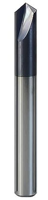 WZFC 120-Grad-Fasenfräser, 3-schneidiger Hartmetall-Schaftfräser, Entgratungskanten, V-Grove-Fräser,3xD3x120Grad