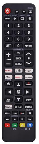 Universal for LG TV Remote Control replacement for Smart TVs - No Setup Required LG TV Remote