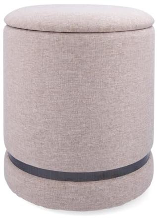 VINTHERA Moa Puf con Almacenaje 32x40cm Peso MAX 100kg MDF
