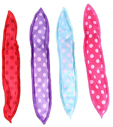 FRCOLOR Polka Dot Curl Haarrollenwerkzeug - 20 StüCk Schwamm Lockenwickler FüR NatüRliche Wellen Und Frisuren Ideal FüR Frauen Bunte AusfüHrung FüR Modisches Hairstyling