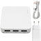 Remingtape Servidor de impresión con cable Conecta 3 impresoras USB al mismo tiempo. Red estándar Sharer 100M para WiFi/BT4.0 enchufe de la UE