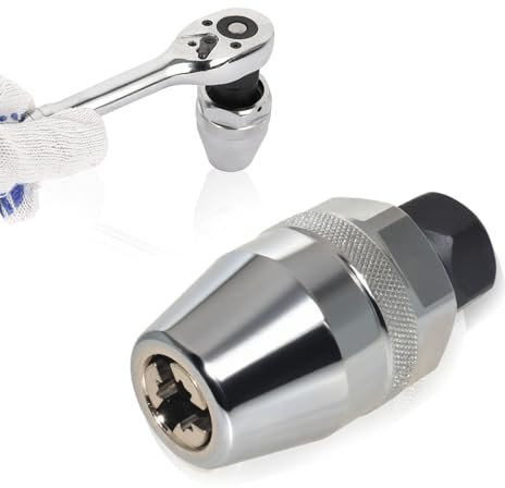 Extracteur de Goujon 3/8, Extracteur de Boulon Réglable pour 1/4 à 1/2 Pouce (6-13 mm), Démonte Goujon pour Vis Cassée, Boulons Rouillés, Peints, Endommagés et Cassés