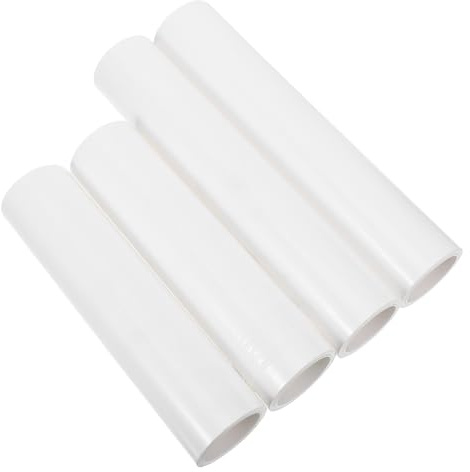 GALPADA 4 Recambios de Rodillo Quitapelusas Adhesivo Antiestático, 2 de 20 Cm y 2 de 25 Cm, Cinta para Limpieza de Polvo Industrial y Doméstico, Herramienta Antipolvo para Superficies