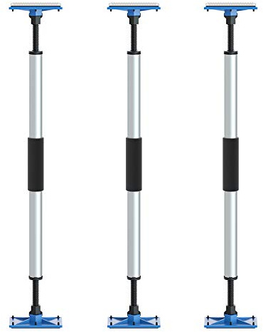 3x PROFISPANN® Türspanner 67-107cm - Bis 40kg - Made in Germany - Türspreizer Türfutterspreize Türzargenspanner aus Aluminium stufenlos verstellbar - MS-T2000
