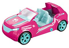 Mondo Motors - Mattel Barbie Cruiser - Coche Crucero radiocontrolado para niños Barbie - Todoterreno de Cuatro plazas - Detalles realistas - Color Rosa - 63647