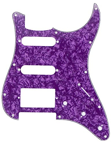 Tele Schlagbrett, 8 Löcher, Pickguard, Kratzplatte für Telecaster, Violett
