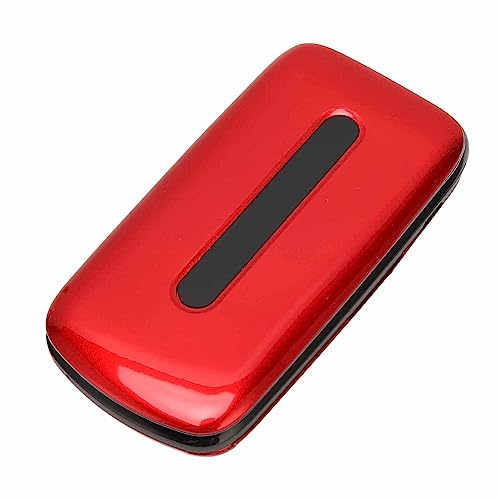 Téléphone à Clapet, 1200 MAh 2G Double SIM, écran Couleur 1,77 Pouces, Téléphone à Clapet débloqué ABS pour l'extérieur (Prise UE)