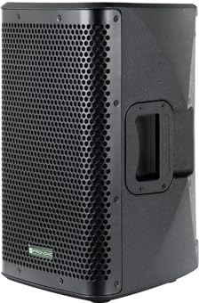 Pronomic C-208 MP 8 Enceinte Passive - Enceinte PA Passive 2 Voies avec 150 W RMS et 600 W en crête - 8 Ohm - 120 DB - entrée et Sortie SPK - boîtier Monitor avec flasque 35 mm - Noir