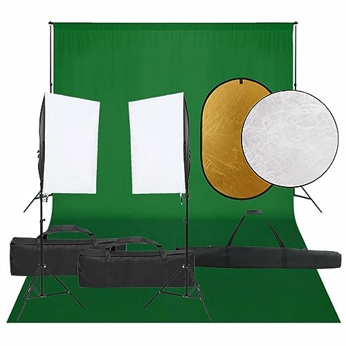 Lechnical Kit per Studio Fotografico con Set Luci, Fondale e Riflettore,Studio Foto,Fotografia,Illuminazione e Studio,Luci e Flash da Studio(SPU:3094758)