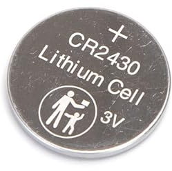 Lot de 5 Piles Bouton CR2430 3 V, idéales pour Les appareils électroniques tels Que Les Montres, Les Jouets et Les télécommandes.