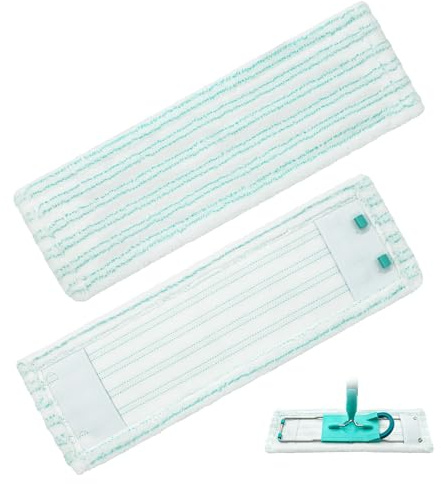 Têtes de Balais Serpillères de Rechange, Chiffon en Microfibre pour Leifheit Profi XL Micro Duo/Profi XL Cotton Plus Housse de Rechange Têtes de Recharge de Vadrouille 2 Pièces