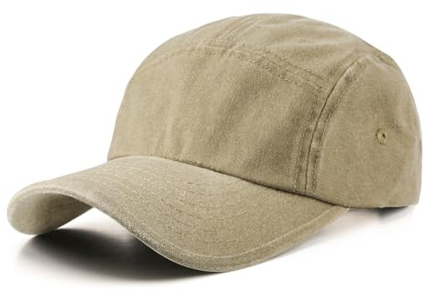 TAGVO Vintage Basecap Kappe Für Großen, Unisex Kopf Pigment Verstellbar Baseballkappe Washed Optik Retro Baseball Cap