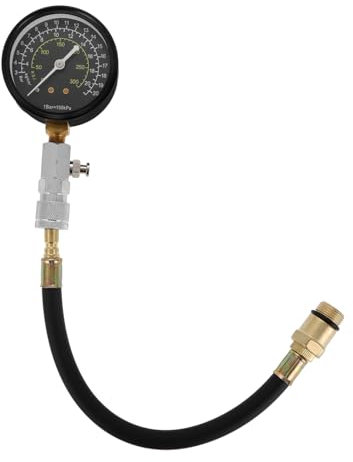 SOIMISS Tester Di Compressione Del Motore Manometro Kit Adattatore Per Misurare La Pressione Dei Cilindri Strumento Di Portatile Per Riparazione Automobilistica