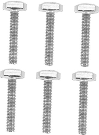 ERINGOGO 6pcs Slot Bolts Stainless Steel Hammer Head Bolt for Woodworking Sliding Screw