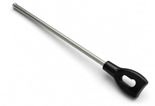 Fixed Abode Roller Garage Door Manual Winding Stem, 7mm Hexagonal, Black, Motor Manual Winder