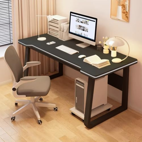 XUEGW Gaming Desk, PC Table Student Writing Desks, Modern Wood Desk for Computer, Gamer Table for Home, Office