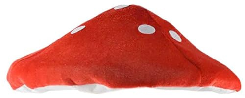 MCAOAL Lustige Weihnachtsmütze, gefüllte Pilzform, lustige Weihnachtsfeier, Karneval, Party, schön für Erwachsene, Teenager, Mädchen, Cosplay, Erwachsene Hüte für Frauen, Kostüm