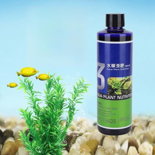 Haofy Engrais Liquide pour Plantes Aquatiques D'aquarium Riche en Nutriments 260 Ml, Nutrition équilibrée, Longue Durée, pour les Amateurs de Plantes Aquatiques