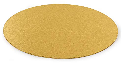 Decora 0931328 DÜNN TORTENPLATTE GOLD Ø 36 CM H 3 MM 14'