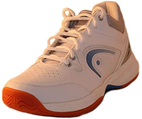 HEAD Men's Sonic 2000 MID Racquetball/Squash Indoor Court Shoes (Non-Marking) (Black/Blue & White/Blue Available)