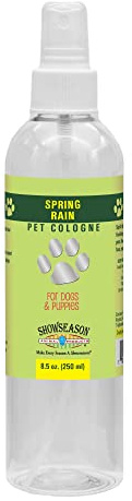 Showseason® Spring Rain Dog Cologne 8.5 oz | Dog Perfume Long Lasting Odor Eliminator Spray