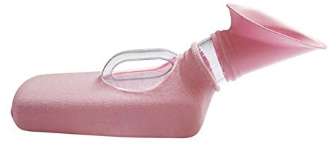 XJZHANG 1200ML Frau Urinsammler, Töpfchen Urinalflasche, Bettpfannen Pee Flasche, mit Deckel, Auto Mobile Toilette, tragbares Urinal für Camping Outdoor Reisen
