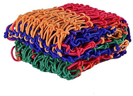 SSCYHT Kinder-Kletternetz, Hängebrücken-Zaunnetz, sicheres Netz Balkonschutznetz Seildurchmesser 10 mm Professionelles Sicherheitsnetz, Indoor-Anti-Fall-Netz für Kinder,2X2M