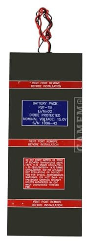 PBT-1B 15V Pile Au Lithium Batterie Pack 1096-42