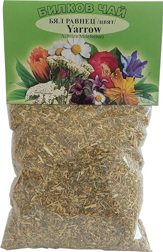 Yarrow - Achilea Millefolium - Pure, Natural Herbal Tea - 1.76oz / 50g