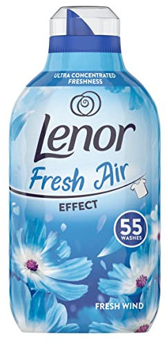Lenor FRESH AIR EFFECT - Zweifach konzentriert Weichspüler - Fresh Wind - 55 Waschgänge