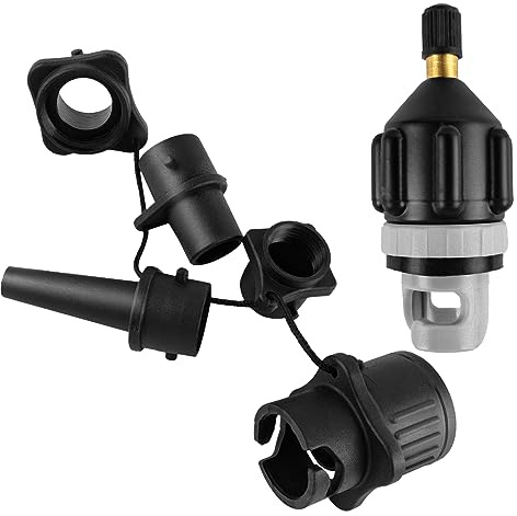 SUP Pumpe Adapter, SUP Kompressor Adapter, Aufblasadapter Pumpenadapter Ventiladapter für Standard Luftpumpen, Schlauchboot, Stand Up Paddle Board