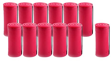 Curl Cold Wave Lot de 12 tiges ondulées bouclées permanentes pour femmes et filles 3,5 cm