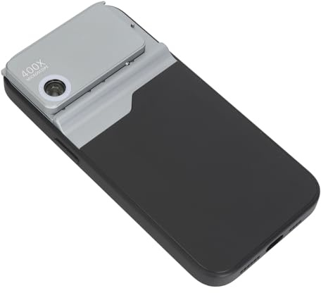 Microscopio de Bolsillo para Teléfono Móvil, Microscopio para Teléfono con Instalación Deslizante para Experimentos Científicos