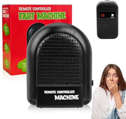 Furz Maschine Furz Klang Lärm Fart Sounds Maker Furzgeräusch Squeeze Pooter Fart Machine Furz Lustig Streichspielzeug (C)