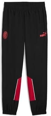 A.C. Milan ftblARCHIVE fotbollsbyxor, träningsbyxor, sportshorts, officiell produkt, vuxen, svart, XS