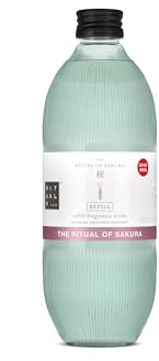 RITUALS Reed Diffuser 1x Refill The Ritual of Sakura - Refills Twice – Fragrance Sticks with Cherry Blossom and Rice Milk - Renewing Home Fragrance - 1x 500ml