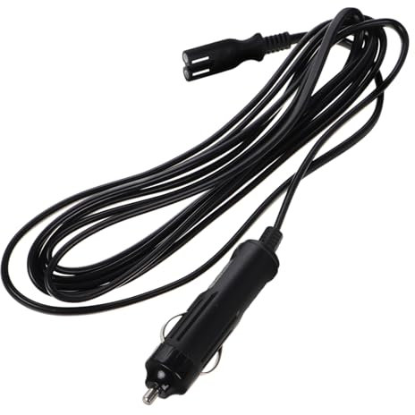 NIYANGLE 12V Car Refrigerator Power Cord Portable Freezer Power Cable High Pressure Water Jet for Car Fridge Parts