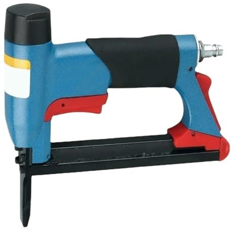 Agrafeuse pneumatique, agrafeuse pneumatique pour Pistolet agrafeur pneumatique 8016 à long bec et fil fin de type U Pistolet à clous pneumatique Pistolet agrafeur Outil de travail du bois(FS8016-LN)