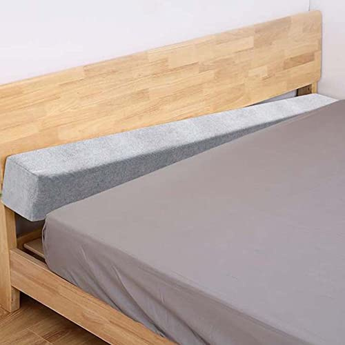 Pont de lit en mousse à mémoire de forme - Remplissage de matelas - Tête de lit souple - Oreiller de protection de lit - Pour grand lit et très grand lit - Épaisseur : 200 x 15 x 15 cm