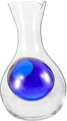 ZUNOXAZ Decantador de Brandy de Vidrio para Servir de 260ml Fácil de Limpiar Función de Dividir Bebidas y Diseño Elegante para Bar y Hogar