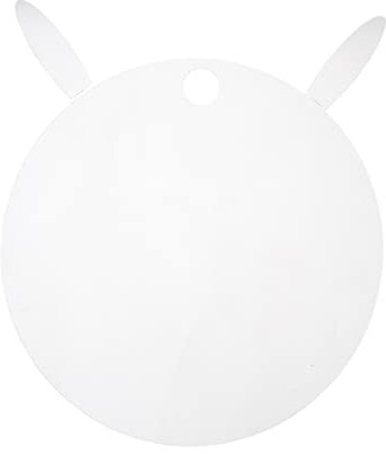 SEWACC 1 Pezzo Sticker Murale Acrilico Forma Coniglio Decorazione per Dei Facile da Applicare e Rimuovere per Camera da Letto Bagno e Scuola