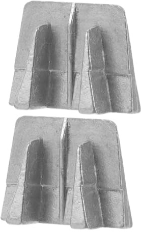 DIYEAH 2piezas Cuña De Mango De Madera Para Herramienta Cuña Metálica Para Hachas y Accesorios Para Fijación De Mangos De Martillo Talleres De Reparación