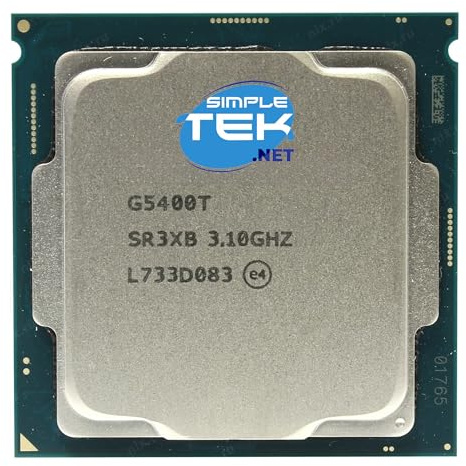 SIMPLETEK - Processore dual-core 3,10 GHz per socket LGA 1151 v2 — 4 MB cache L3, TDP 35 W, grafica integrata Intel UHD 610, modello SR3XB (Ricondizionato)