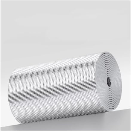 YPIOUREN Wärme- Und Schalldämmende Baumwollschicht, Isolierende Aluminiumfolienbarriere, Aluminium-Dampfsperre, For Decke, Dachboden, Wohnmobil, Garage(100cm/39.4in,3cm/1.18in)