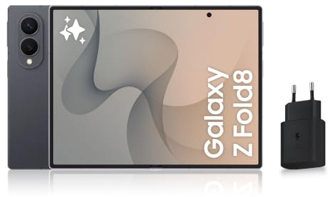 Samsung Galaxy Z Fold8, Smartphone Pliable 5G, 256 Go, Graphite, Version FR