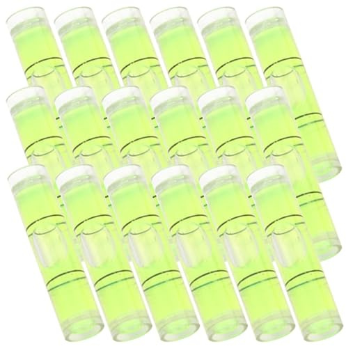Cabilock 100piezas Burbuja para Cuerda Herramienta para Nivelar Superficies Horizontales Construcción y Bricolaje Accesorio Resistente y Portátil para Líneas de Cuerda y Marcos