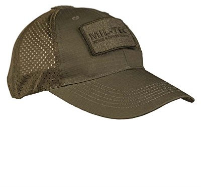 Mil-Tec Herren Baseballkappe-12317601 Baseballkappe, Oliv, Einheitsgröße EU